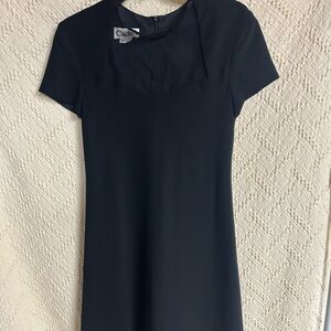 Cachet Classic Black Mini Dress